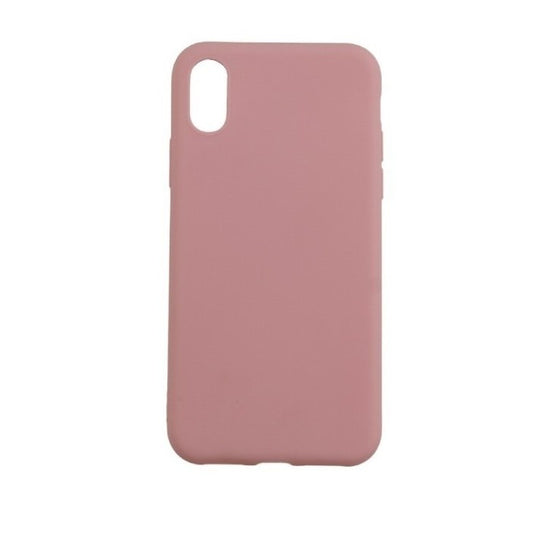 Husa protectie Vivimall compatibila cu Apple iPhone X/XS Matte Tpu Roz - vivimall.ro