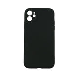 Husa protectie, Flippy, compatibila cu Apple iPhone 12 Pro Max Liquid Silicone Negru - vivimall.ro