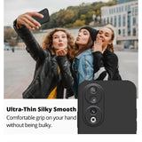 Husa Protectie, Vivimall, compatibila cu Honor 70, TPU Carbon, Negru - vivimall.ro