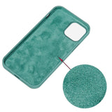 Husa protectie Flippy compatibila cu Huawei P Smart 2020 Liquid Silicone Case Verde - vivimall.ro