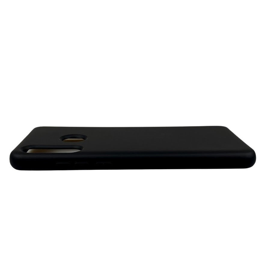 Husa protectie Flippy compatibila cu Huawei P30 Lite Liquid Silicone Case Negru - vivimall.ro