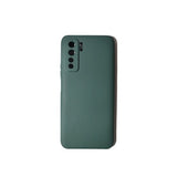 Husa protectie Flippy compatibila cu Huawei P40 Lite 5G Liquid Silicone Case Verde - vivimall.ro