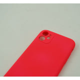 Husa protectie Flippy compatibila cu Samsung A03s Liquid Silicone Roz Fuchsia/Roz - vivimall.ro
