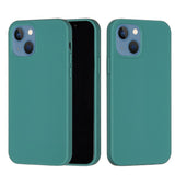 Husa protectie Flippy compatibila cu Samsung A11 Liquid Silicone Case Verde - vivimall.ro