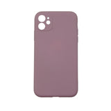 Husa protectie Flippy compatibila cu Samsung A12 Liquid Silicone Case Mov - vivimall.ro