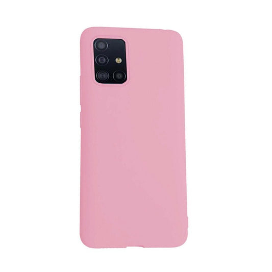 Husa protectie Vivimall compatibila cu Samsung Galaxy A51 Matte Tpu Roz - vivimall.ro