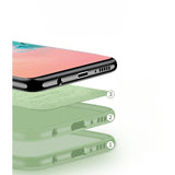 Husa protectie Flippy compatibila cu Samsung Galaxy S10 Liquid Silicone Case Verde Inchis - vivimall.ro