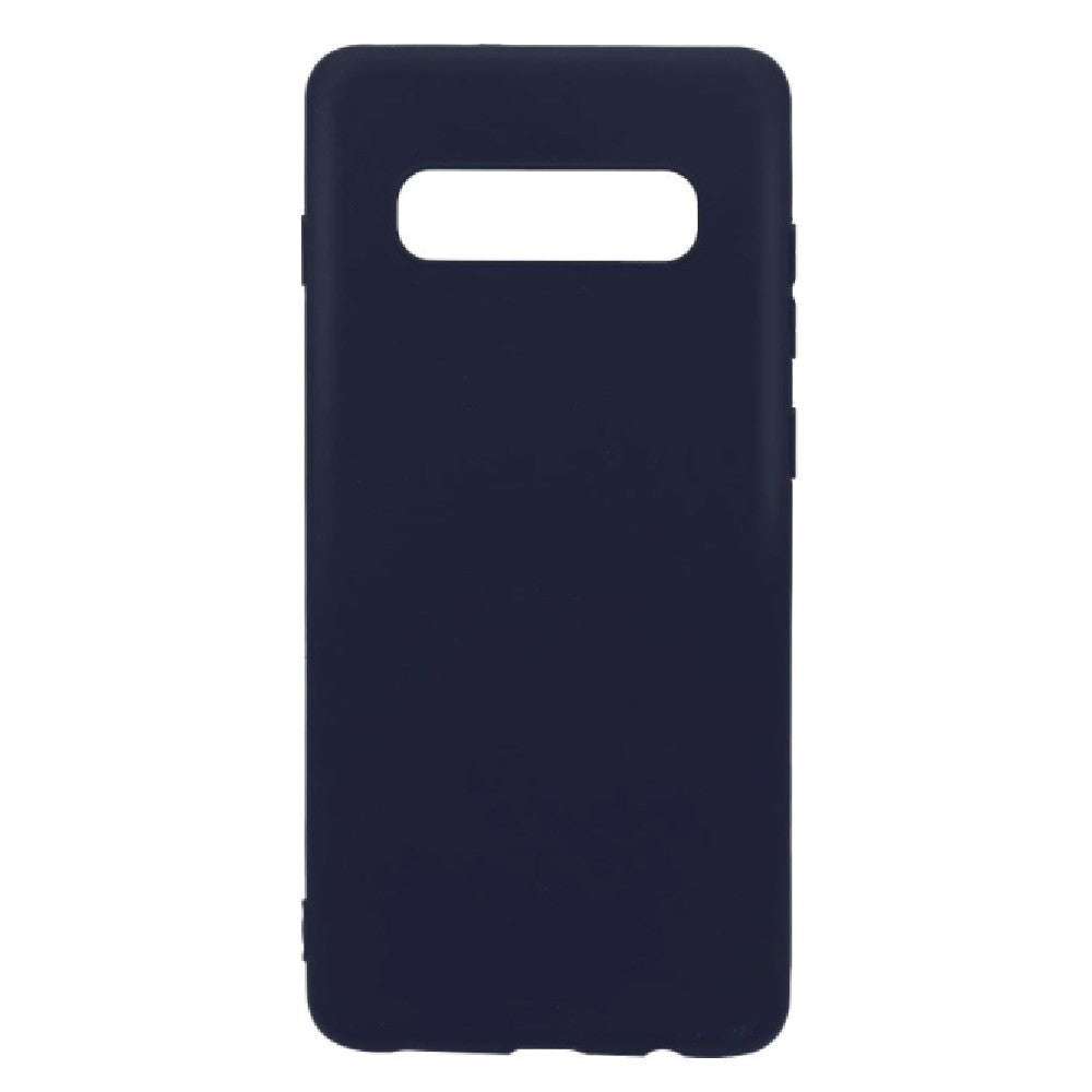 Husa protectie Flippy compatibila cu Samsung Galaxy S10E Matte Tpu Albastru inchis - vivimall.ro