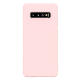 Husa protectie Flippy compatibila cu Samsung Galaxy S10E Matte Tpu Roz - vivimall.ro