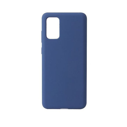 Husa protectie Vivimall compatibila cu Samsung Galaxy S21 Ultra Liquid Silicone Case Albastru - vivimall.ro