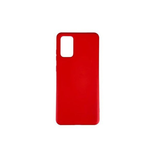 Husa protectie Vivimall compatibila cu Samsung Galaxy S21 Ultra Liquid Silicone Case Rosu - vivimall.ro