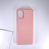 Husa protectie Flippy compatibila cu Samsung Galaxy S21 Ultra Liquid Silicone Case Roz - vivimall.ro
