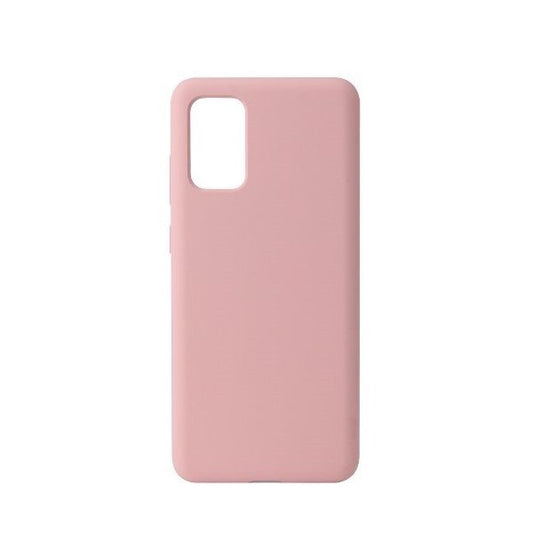 Husa protectie Vivimall compatibila cu Samsung Galaxy S21 Ultra Liquid Silicone Case Roz - vivimall.ro