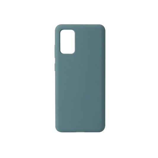 Husa protectie Vivimall compatibila cu Samsung Galaxy S21 Ultra Liquid Silicone Case Verde - vivimall.ro