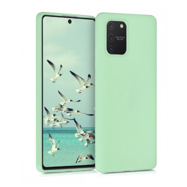Husa protectie Flippy compatibila cu Samsung S10 Lite Matte Tpu Mint - vivimall.ro