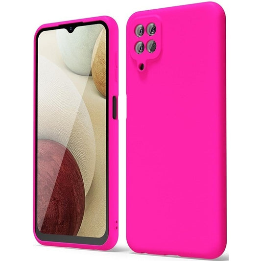 Husa de Protectie, Vivimall, pentru Samsung Galaxy S20 Plus, din Silicon Lichid, Fucsia - vivimall.ro