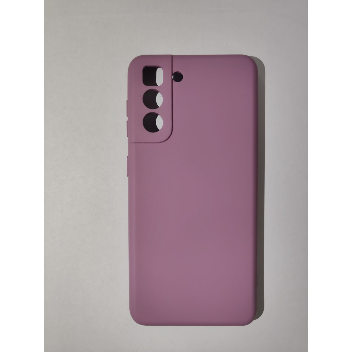 Husa protectie Flippy compatibila cu Samsung S21 5G Liquid Silicone Case Mov - vivimall.ro