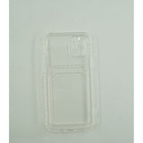 Husa protectie Flippy cu suport card compatibila cu Apple iPhone 11 Transparent - vivimall.ro