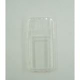 Husa protectie Flippy cu suport card compatibila cu Apple iPhone 12 Pro Max Transparent - vivimall.ro