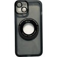 Husa protectie Flippy pentru Apple iPhone 14 Plus decupaj logo, magnetica, Protectie Camera, Negru - vivimall.ro