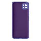Husa protectie Flippy pentru Samsung A22 5G Liquid Silicone Mov - vivimall.ro