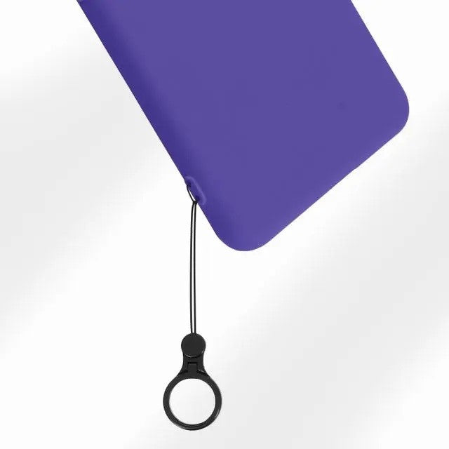 Husa protectie Flippy pentru Samsung A53 5G Liquid Silicone Mov - vivimall.ro