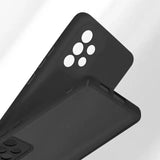 Husa protectie Flippy pentru Samsung A53 5G Liquid Silicone Negru - vivimall.ro