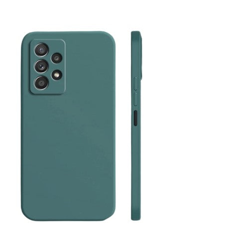 Husa protectie Flippy pentru Samsung A53 5G Liquid Silicone Verde - vivimall.ro
