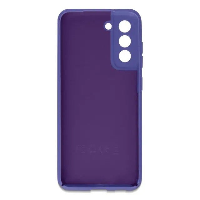 Husa protectie Flippy pentru Samsung S21 FE Liquid Silicone Mov - vivimall.ro