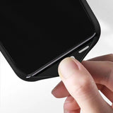 Husa protectie Flippy pentru Samsung S21 FE Liquid Silicone Negru - vivimall.ro