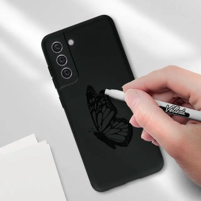 Husa protectie Flippy pentru Samsung S21 FE Liquid Silicone Negru - vivimall.ro