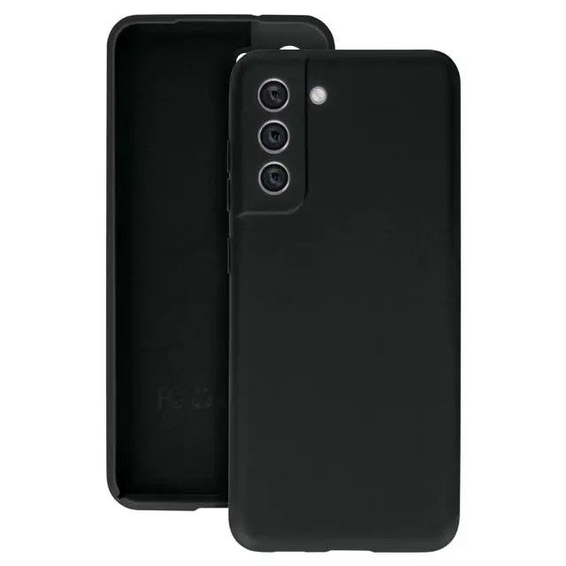 Husa protectie Flippy pentru Samsung S21 FE Liquid Silicone Negru - vivimall.ro