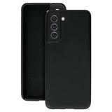 Husa protectie Flippy pentru Samsung S21 FE Liquid Silicone Negru - vivimall.ro