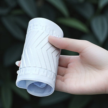 Protectie Incaltaminte pentru Ploaie si Noroi, Flippy, Impermeabila, Talpa Antiderapanta, cu Fermoar si Capsa, Inaltime 40 cm, Marime M 36-37, Alb - vivimall.ro