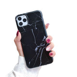 Husa protectie pentru Apple iPhone 11 Pro Max Soft Acryl TPU Marble Model 4 - vivimall.ro