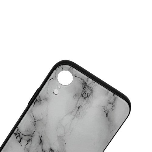 Husa protectie pentru Apple iPhone XR Soft Acryl TPU Marble Model 2 - vivimall.ro