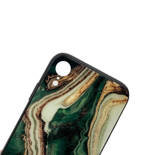 Husa protectie pentru Apple iPhone XR Soft Acryl TPU Marble Model 3 - vivimall.ro
