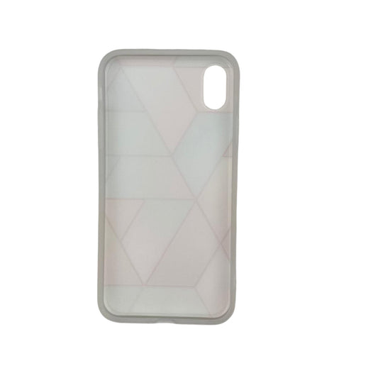 Husa protectie pentru Apple iPhone XR Soft IMD TPU Marble Geometric Roz - vivimall.ro