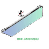 Husa protectie pentru  OnePlus 10 Pro, Flippy, TPU, Antisoc, Protectie colturi, Rezistenta la impact, 1.5 mm, Transparenta - vivimall.ro