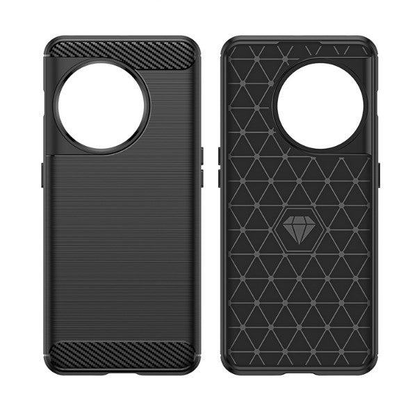 Husă protecție anti-cădere OnePlus 11, margini ridicate pentru cameră foto, detaliu spate
