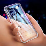 Husa protectie pentru Xiaomi Redmi Note 9 5G, Flippy, TPU, Antisoc, Protectie colturi, Rezistenta la impact, 1.5 mm, Transparenta - vivimall.ro