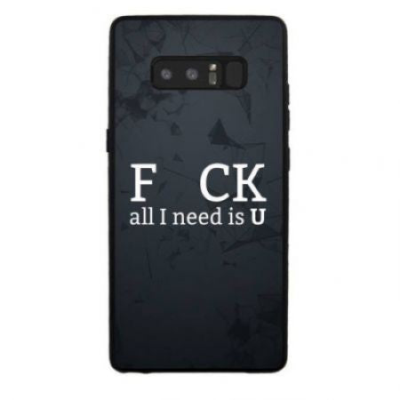 Husa Samsung A3 2017 Multicolor Mesaj Fcuk - vivimall.ro