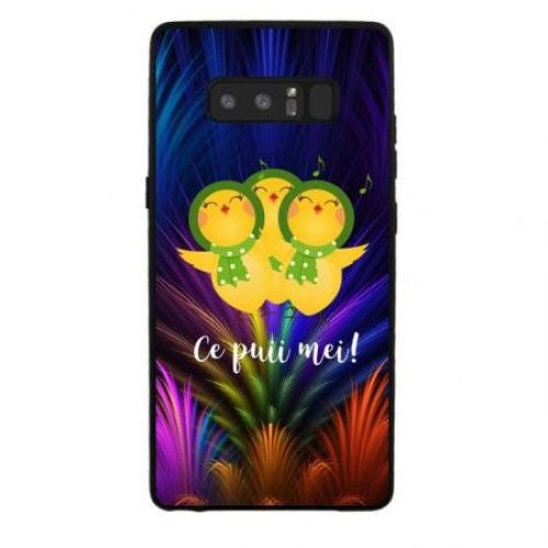 Husa Samsung A3 2017 Multicolor Mesaj Pui - vivimall.ro