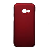 Husa Samsung Galaxy A3 2017 Full Cover 360 Rosu + Folie de protectie - vivimall.ro