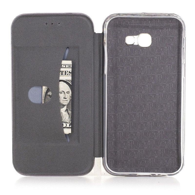 Husa de protectie Flippy compatibila cu Samsung Galaxy A3 2017 Magnet Book Case Rosu - vivimall.ro