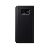 Husa Samsung Galaxy A5 2017 Flip Cover Oglinda Negru - vivimall.ro