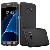 Husa Samsung Galaxy A5 2017 Full Cover 360 Negru + Folie de protectie - vivimall.ro