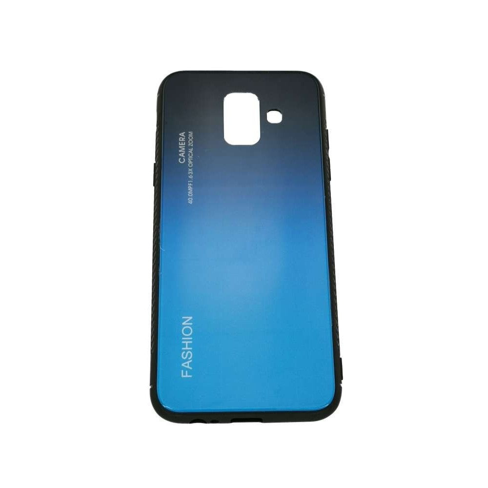 Husa Samsung Galaxy A6 2018 Hybrid Back Degrade, Albastru - vivimall.ro