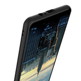 Husa Samsung Galaxy A8 2018 Luxury Case Negru - vivimall.ro