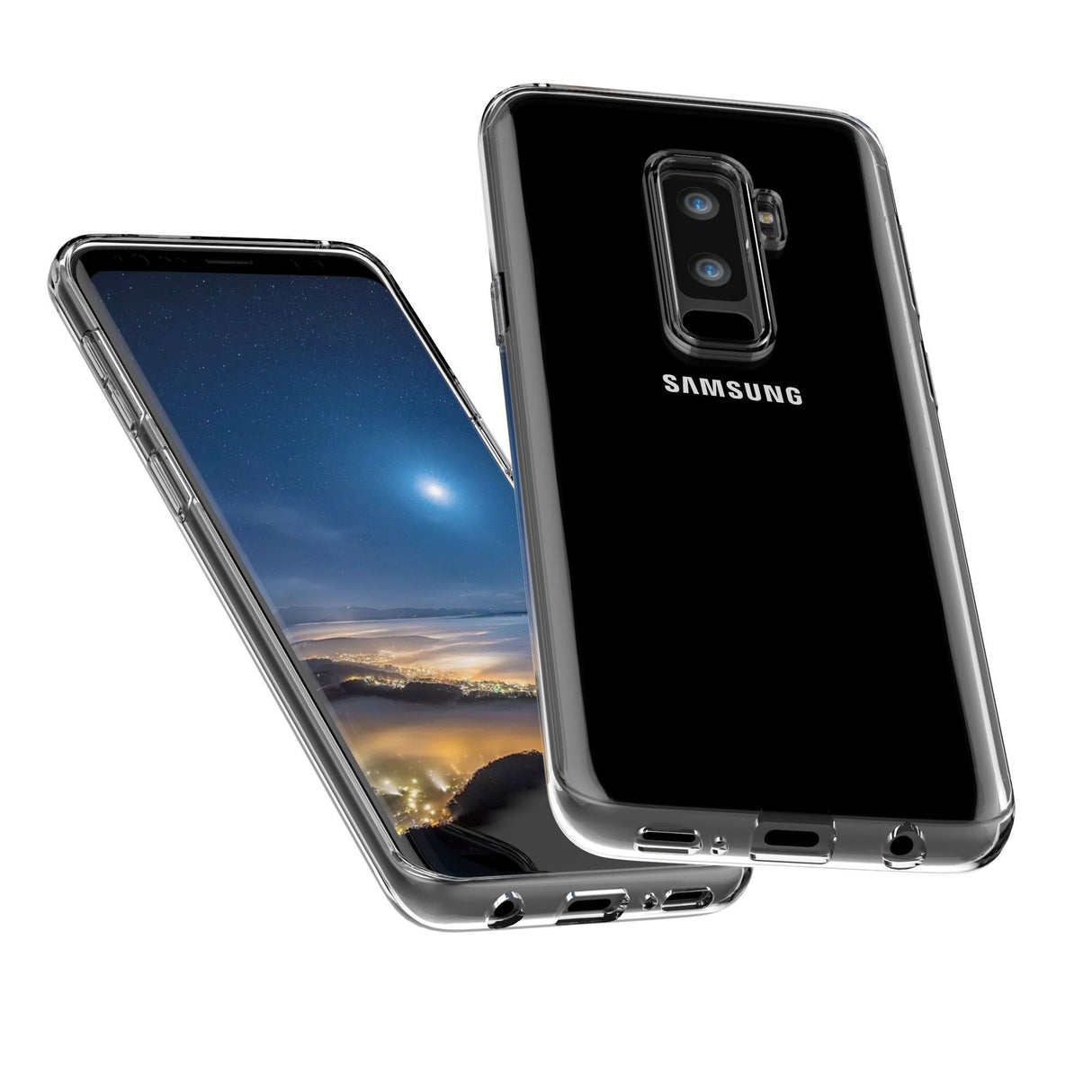 Husa Samsung Galaxy A8 2018 Tpu Transparent 0.1 mm - vivimall.ro